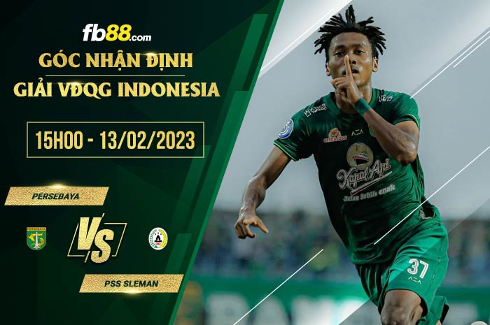 fb88-soi kèo Persebaya vs PSS Sleman