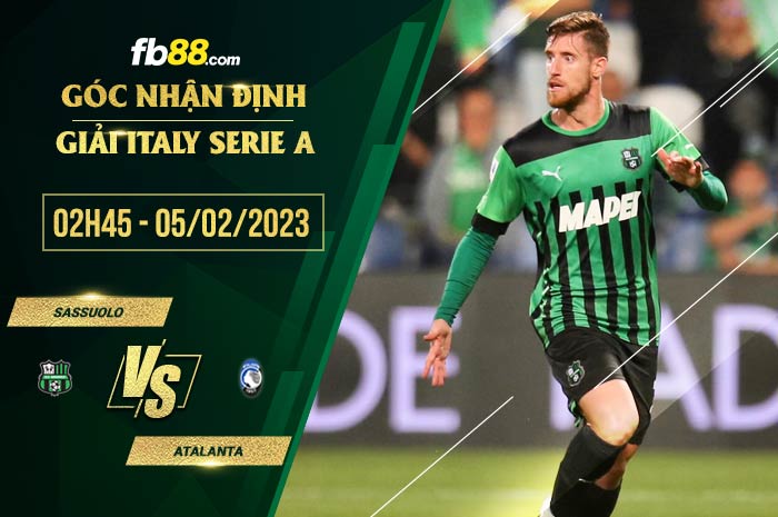 fb88-soi kèo Sassuolo vs Atalanta