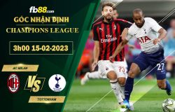 Fb88 soi kèo trận đấu AC Milan vs Tottenham