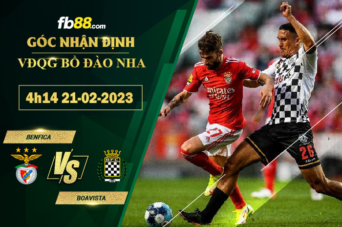 Fb88 soi kèo trận đấu Benfica vs Boavista