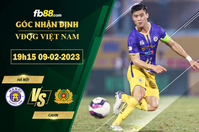 Fb88 soi kèo trận đấu Hà Nội vs CAHN