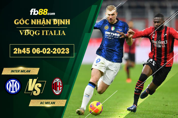 Fb88 soi kèo trận đấu Inter Milan vs AC Milan
