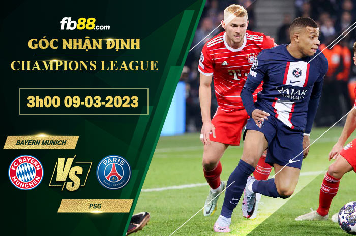 Fb88 soi kèo trận đấu Bayern Munich vs PSG