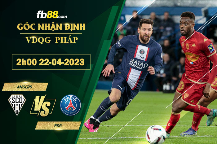 Fb88 soi kèo trận đấu Angers vs PSG