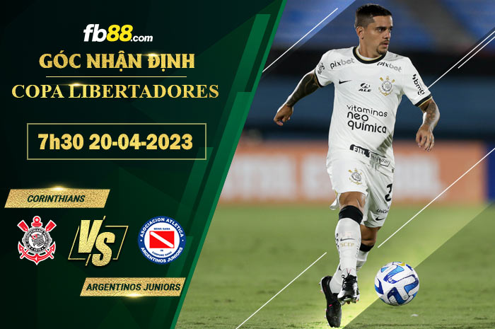 Fb88 soi kèo trận đấu Corinthians vs Argentinos Juniors