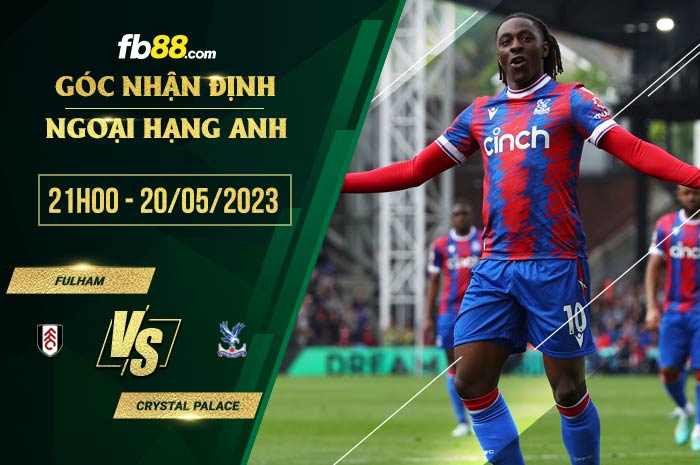 fb88-soi kèo Fulham vs Crystal Palace