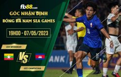 fb88-soi kèo U22 Myanmar vs U22 Campuchia