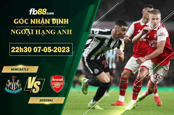 Fb88 soi kèo trận đấu Newcastle vs Arsenal