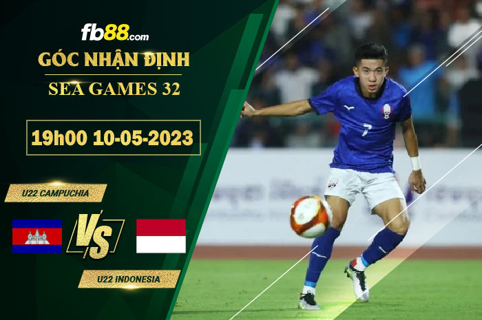 Fb88 soi kèo trận đấu U22 Campuchia vs U22 Indonesia