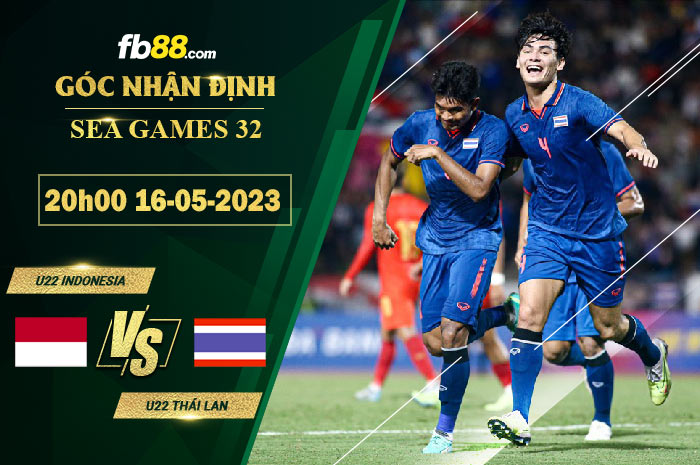 Fb88 soi kèo trận đấu U22 Indonesia vs U22 Thái Lan