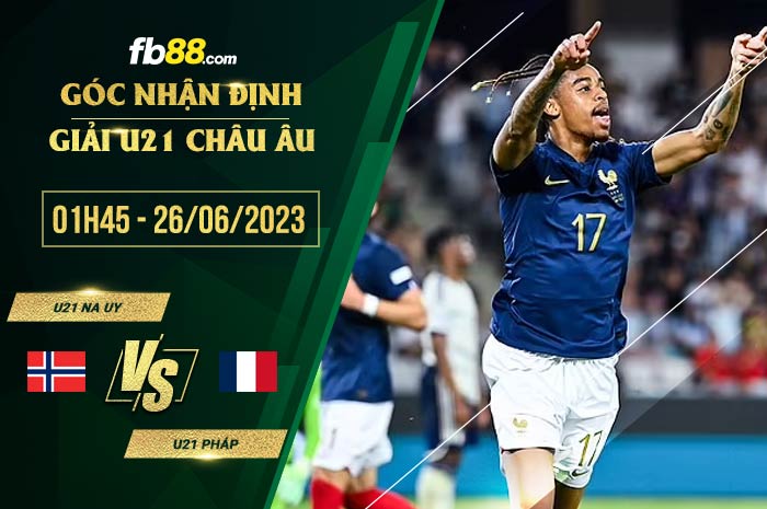 fb88-soi kèo U21 Na Uy vs U21 Pháp
