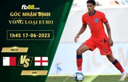 Fb88 soi kèo trận đấu Malta vs Anh