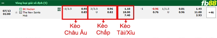 Fb88 bảng kèo trận đấu Hacken vs The New Saints