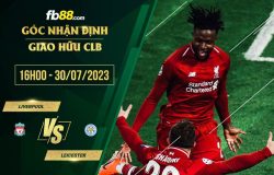 fb88-soi kèo Liverpool vs Leicester