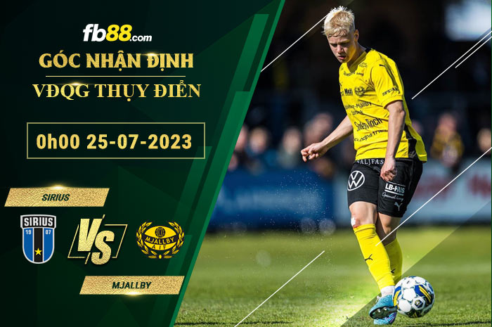 Fb88 soi kèo trận đấu Sirius vs Mjallby