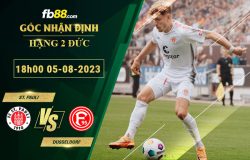 Fb88 soi kèo trận đấu St. Pauli vs Dusseldorf