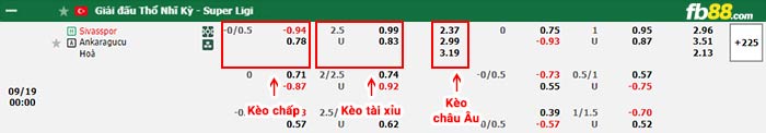 fb88-bảng kèo trận đấu Sivasspor vs Ankaragucu