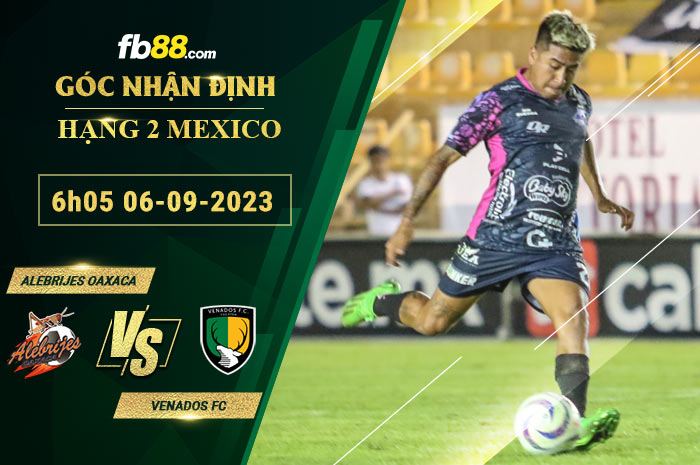 Fb88 soi kèo trận đấu Alebrijes Oaxaca vs Venados FC