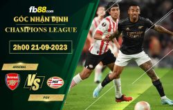 Fb88 soi kèo trận đấu Arsenal vs PSV