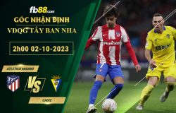 Fb88 bảng kèo trận đấu Atletico Madrid vs Cadiz