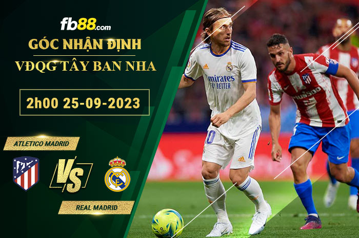 Fb88 soi kèo trận đấu Atletico Madrid vs Real Madrid