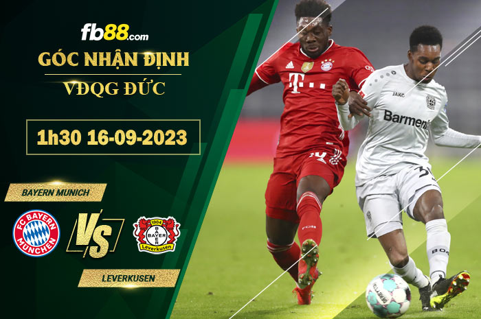 Fb88 soi kèo trận đấu Bayern Munich vs Leverkusen