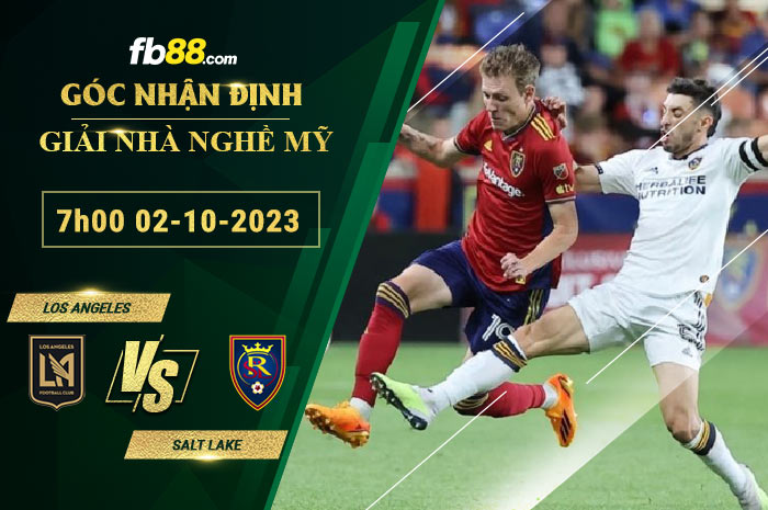 Fb88 soi kèo trận đấu Los Angeles vs Salt Lake