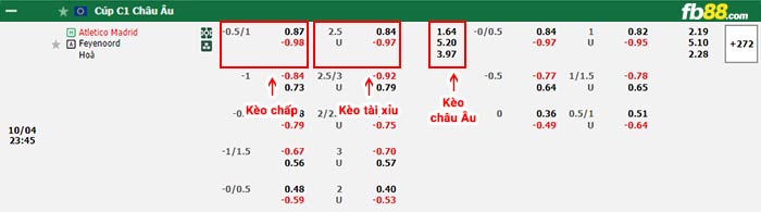 fb88-bảng kèo trận đấu Atletico Madrid vs Feyenoord