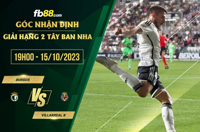 fb88-soi kèo Burgos vs Villarreal B