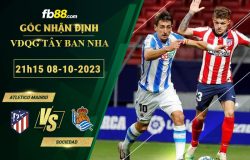 Fb88 soi kèo trận đấu Atletico Madrid vs Sociedad