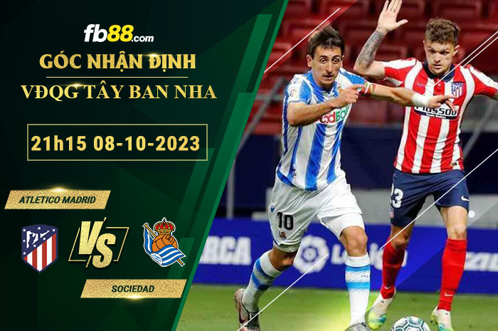 Fb88 soi kèo trận đấu Atletico Madrid vs Sociedad