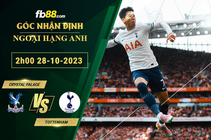 Fb88 soi kèo trận đấu Crystal Palace vs Tottenham