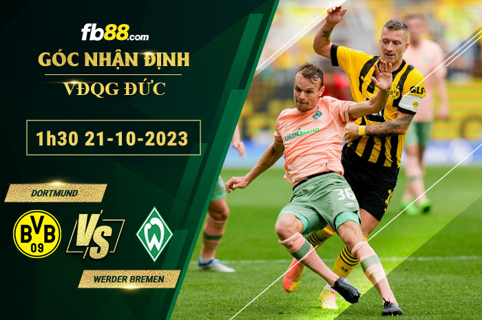 Fb88 soi kèo trận đấu Dortmund vs Werder Bremen