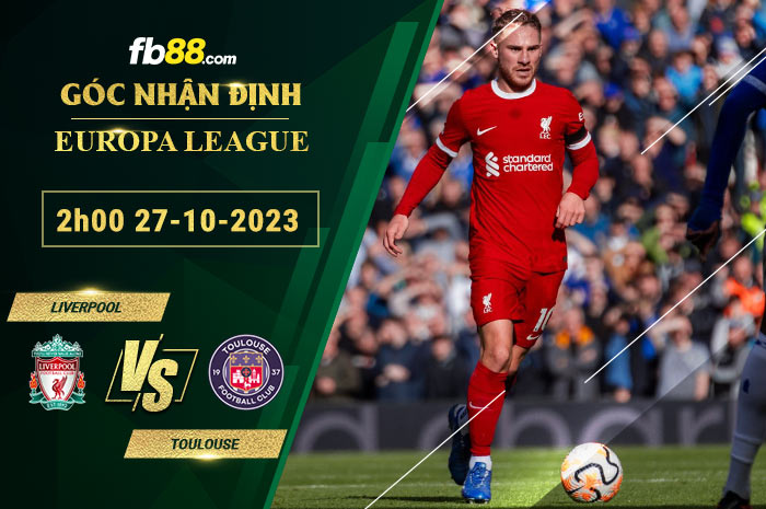 Fb88 soi kèo trận đấu Liverpool vs Toulouse