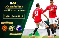 Fb88 soi kèo trận đấu Man Utd vs Copenhagen