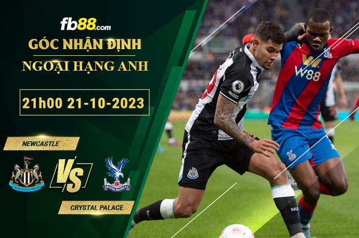 Fb88 soi kèo trận đấu Newcastle vs Crystal Palace