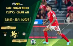 fb88-soi kèo Benfica vs Inter Milan