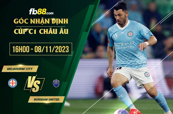fb88-soi kèo Melbourne City vs Buriram United