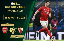 Fb88 soi kèo trận đấu Arsenal vs Sevilla