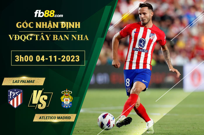 Fb88 soi kèo trận đấu Las Palmas vs Atletico Madrid