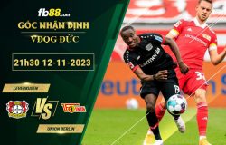 Fb88 soi kèo trận đấu Leverkusen vs Union Berlin