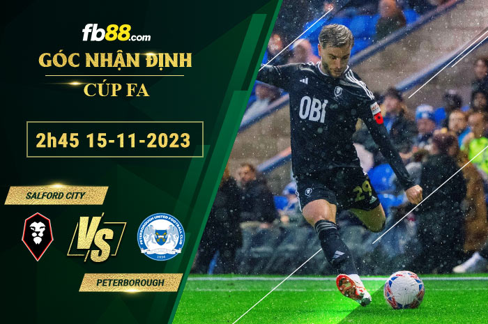 Fb88 soi kèo trận đấu Salford City vs Peterborough