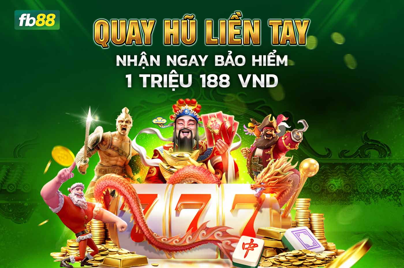 Khuyến mãi nổ hũ fb88 - bảo hiểm nổ hũ