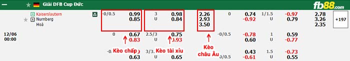 fb88-bảng kèo trận đấu Kaiserslautern vs FC Nurnberg