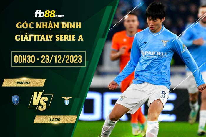 fb88-soi kèo Empoli vs Lazio