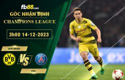 Fb88 soi kèo trận đấu Dortmund vs PSG