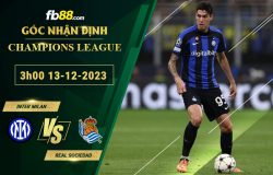 Fb88 soi kèo trận đấu Inter Milan vs Real Sociedad