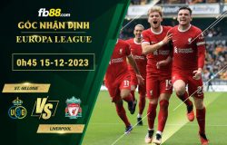 Fb88 soi kèo trận đấu St. Gilloise vs Liverpool