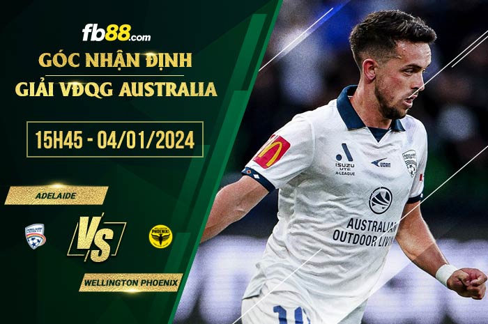 fb88-soi kèo Adelaide vs Wellington Phoenix
