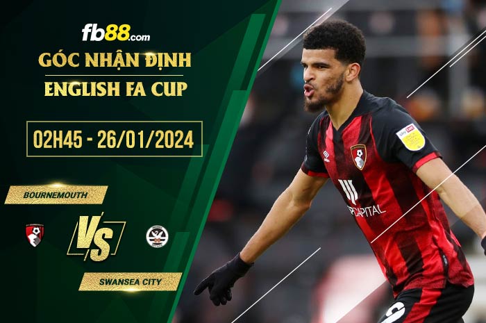 fb88-soi kèo Bournemouth vs Swansea City